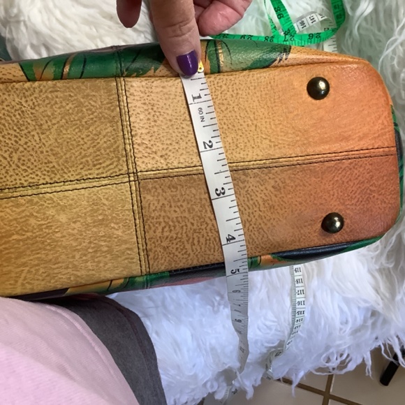 EUC Anna by Anuschka Tiger in Love roses should bag - Picture 11 of 16